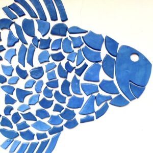 Mural Pez Azul