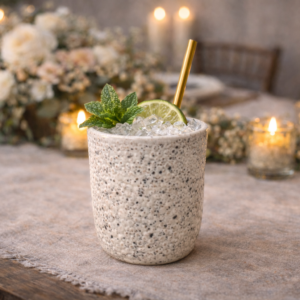 Vaso cocktail arterustica