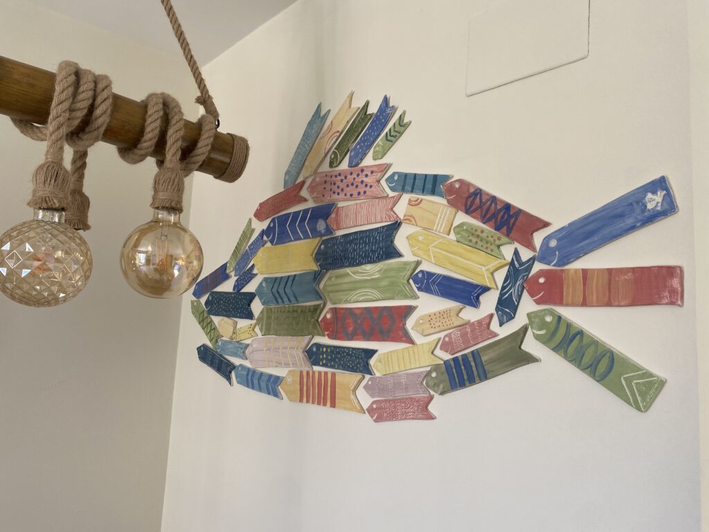 Mural Pez combinado