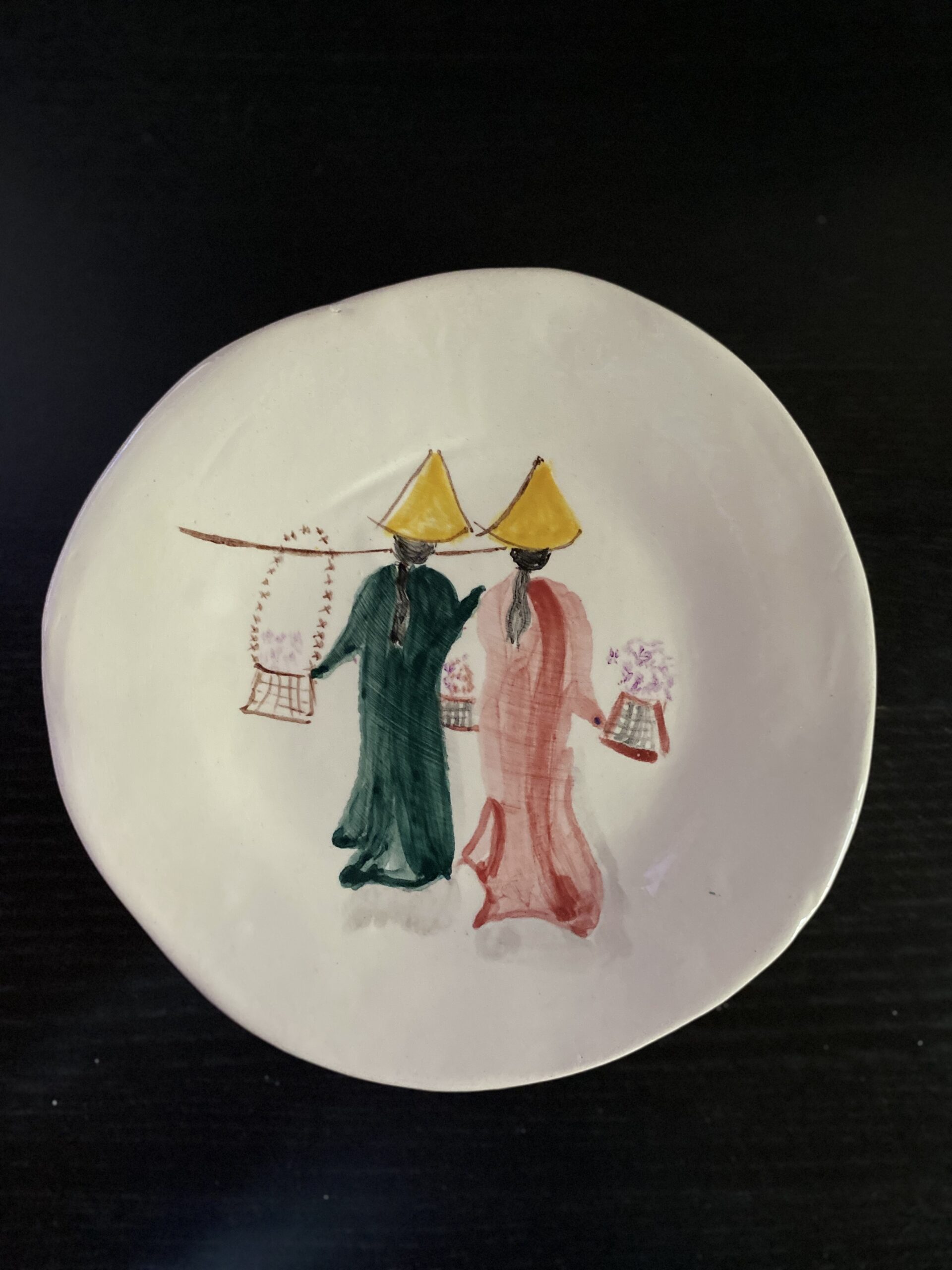 Plato llano Arteabstract